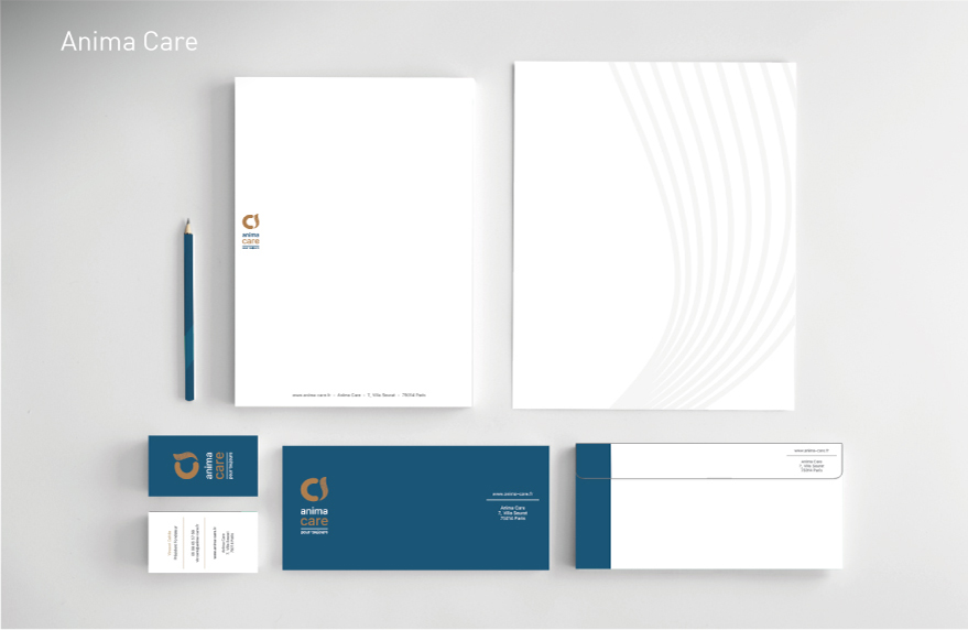 anima_care direction artistique de la marque digital print stand polo packaging innovation produit